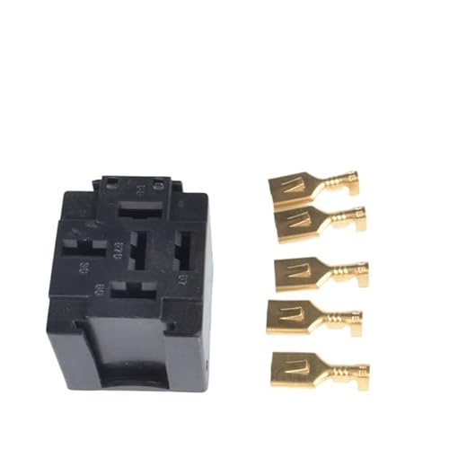 1Set Auto Relay Socket With 5pcs Terminal EFDSVUHE von EFDSVUHE