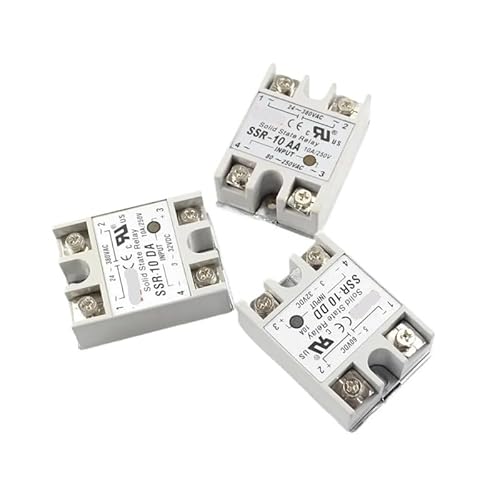 1pcs FOTEK SSR-10DA Manufacturer 10A ssr relay,input 3-32VDC output 24-380VAC SSR-10AA SSR-10DD EFDSVUHE(SSR-10AA) von EFDSVUHE