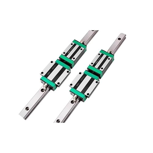 Cnc Linear Guides Kit 2PCS HGR15 HGR20 HGR25 HGR30 Guide Rail Square 4PCS HGH/HGW Carriage Slides for Cnc EFDSVUHE(2 Rails 4 HGH30CA,1500mm) von EFDSVUHE