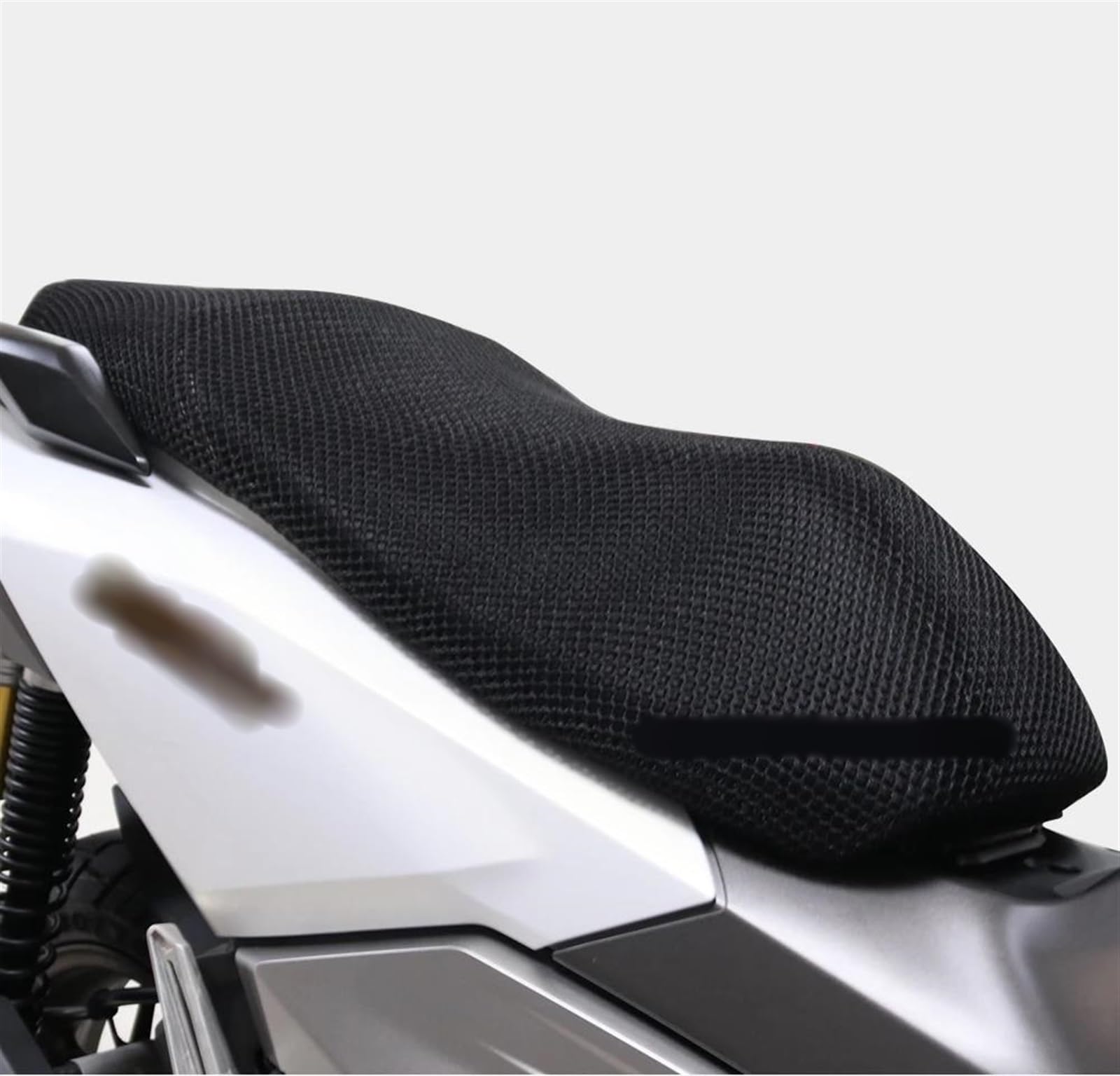 EGAGZDXG Sitzbezug Motorrad Anti-Rutsch 3D Mesh Stoff Sitzbezug Atmungsaktives wasserdichtes Kissen für Ho-nda ADV 160 von EGAGZDXG