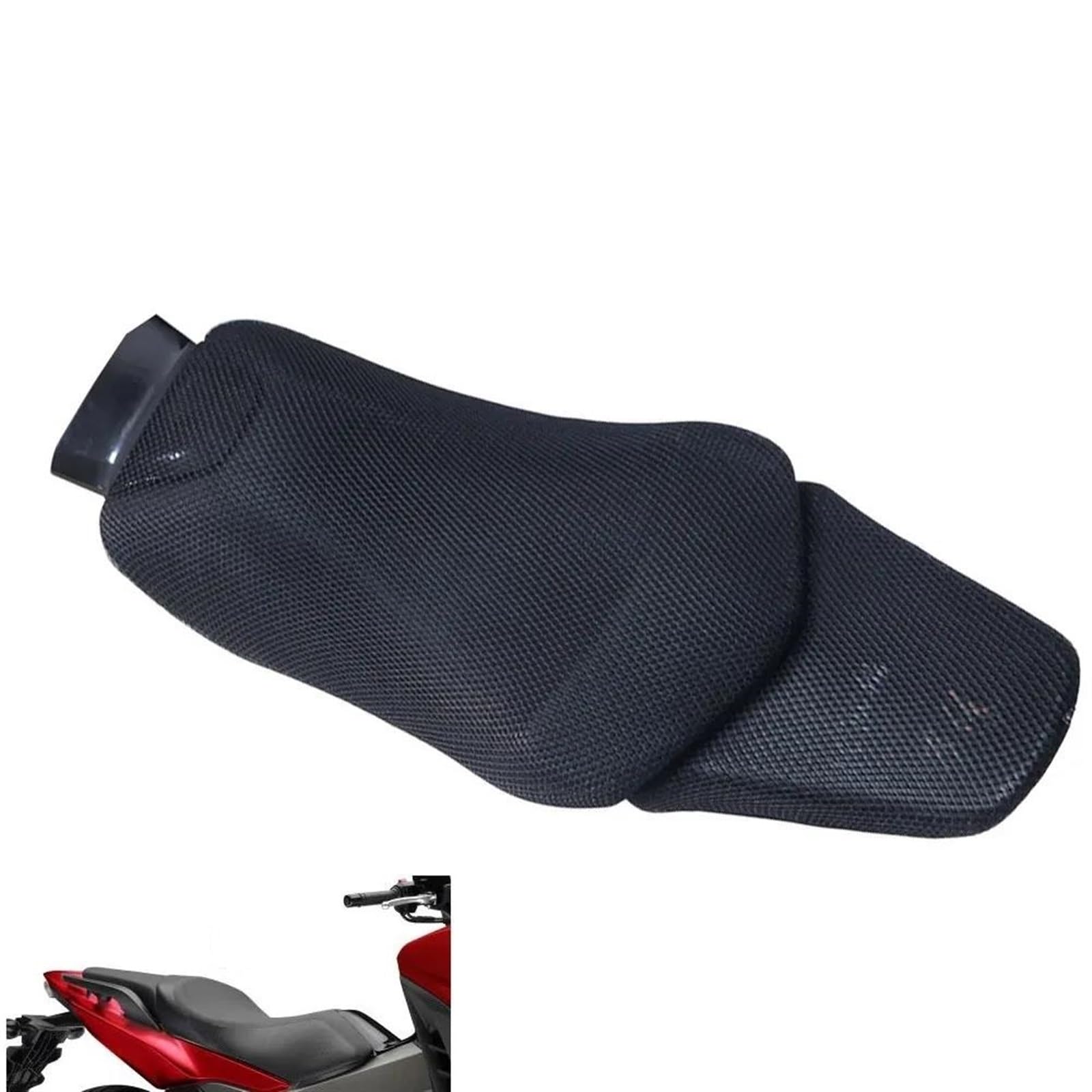 EGAGZDXG Sitzbezug Motorrad Kissen Sitz Schutz Abdeckung Für NC750D Integra NC 750D Sonnenschutz Atmungsaktiv Wärmeableitung 3D Mesh von EGAGZDXG
