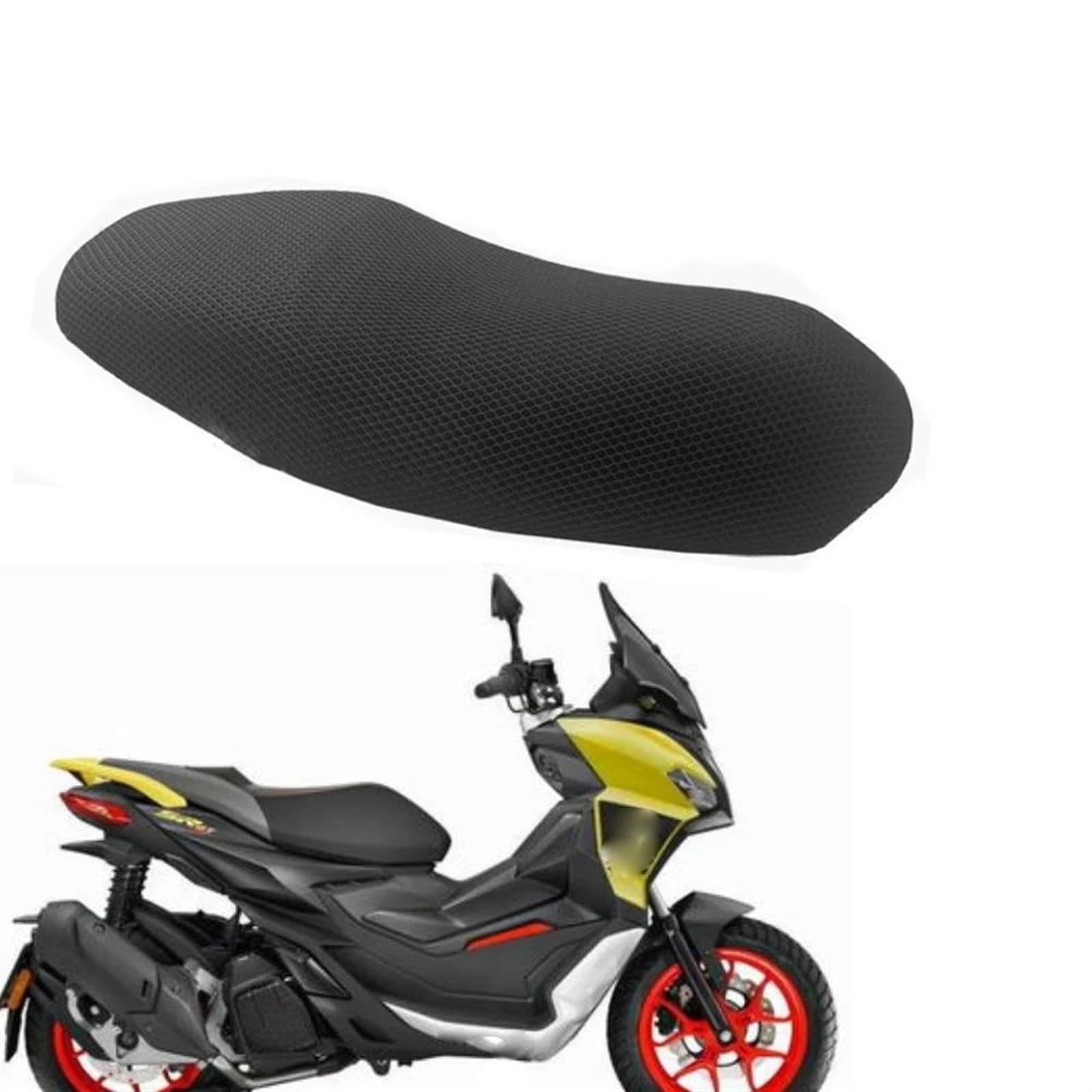 Sitzbezug Für Aprilia SR GT 125 SR GT 125 SRGT200 SR GT200 Motorrad Sitzkissen Wärmedämmung Sitzbezug Schutzkoffer Pad von EGAGZDXG