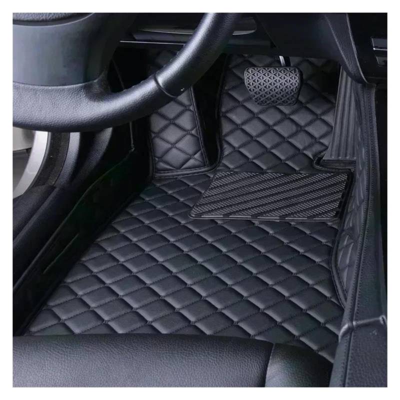 Teppich-Fußmatten Matte Für Mercedes Für Benz E W211 2003 2004 2005 2006 2007-2008 Autozubehör Teppich Vollflächiger Autoboden(Schwarz 1 Sitz) von EGGKNMLZVZ