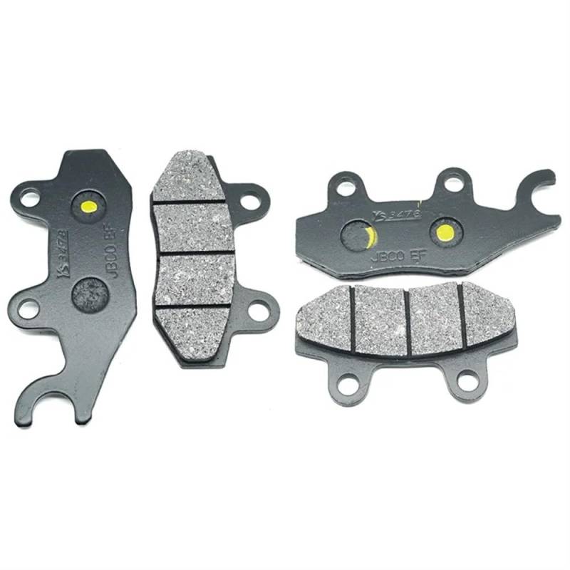 Bremsbeläge Kit Set Kompatibel Mit YFZ450 YFZ450S YFZ450T YFZ450R 2004 2005 Kompatibel mit ATV Quad Modelle 450 S T R(FRONT LEFT AND RIGHT) von EGRMZ