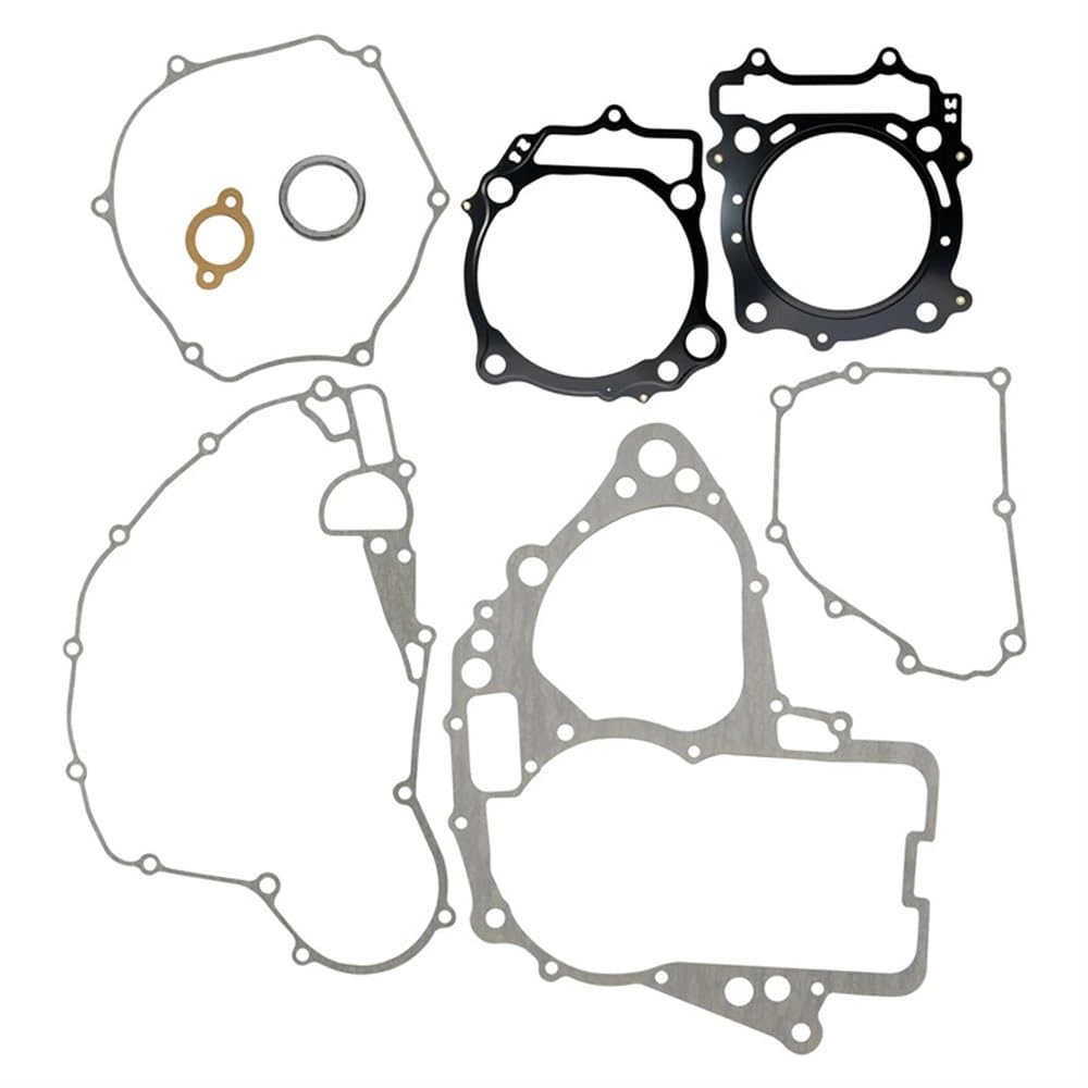 Kompatibel mit RM-Z450 RMZ450 2008–2020 RMZ 450 Motorrad-Motor, Kurbelgehäuse-Abdeckung, Zylinder-Teile-Set von EGRMZ