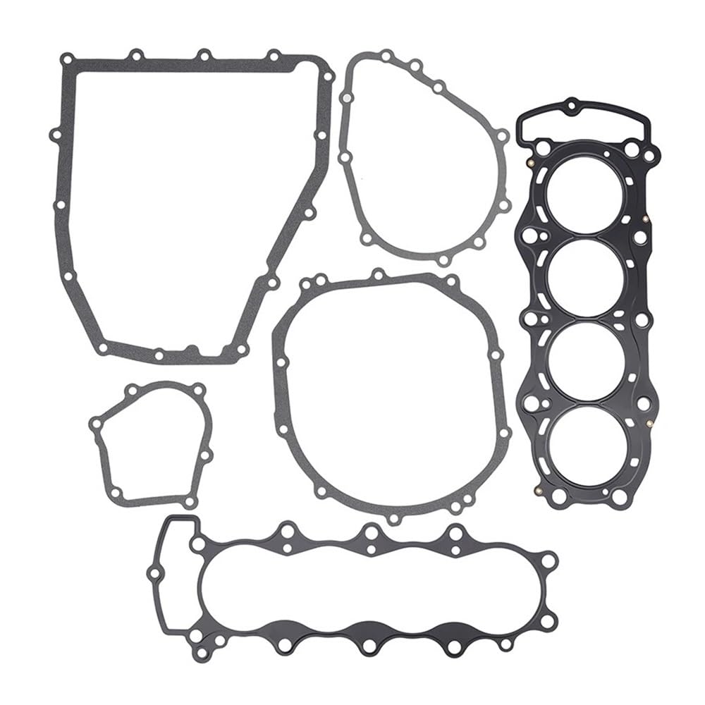 Kompatibel mit ZX6R ZX636 Modellnummern 11061 0113 11061 0114 11060 1867 11060 1853 11061 0041 Motorrad-Zylinderdichtungssatz von EGRMZ