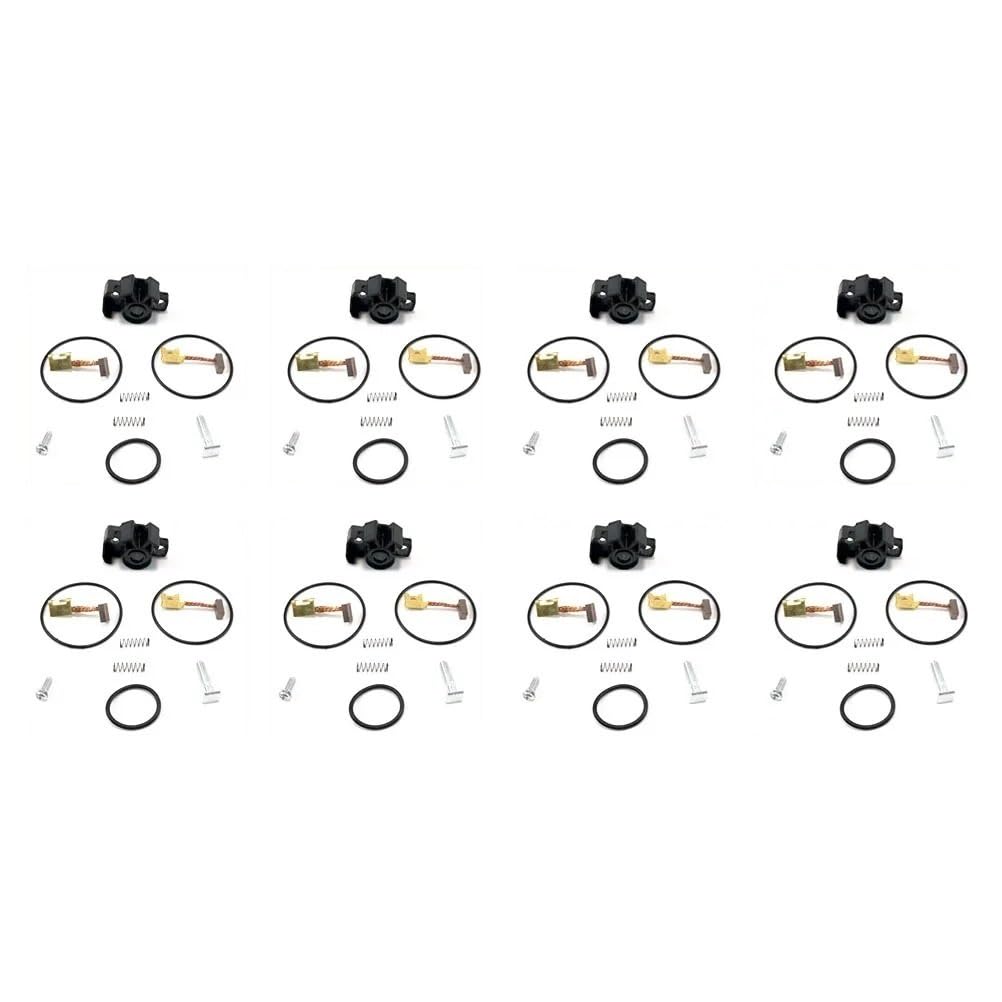 Motorrad-Anlasser-Kohlebürsten-Reparatursatz 79240001000, kompatibel mit EXC-F FE CPL 0,5 KWQ Motorteile, ähnliches Modell(8 KIT) von EGRMZ