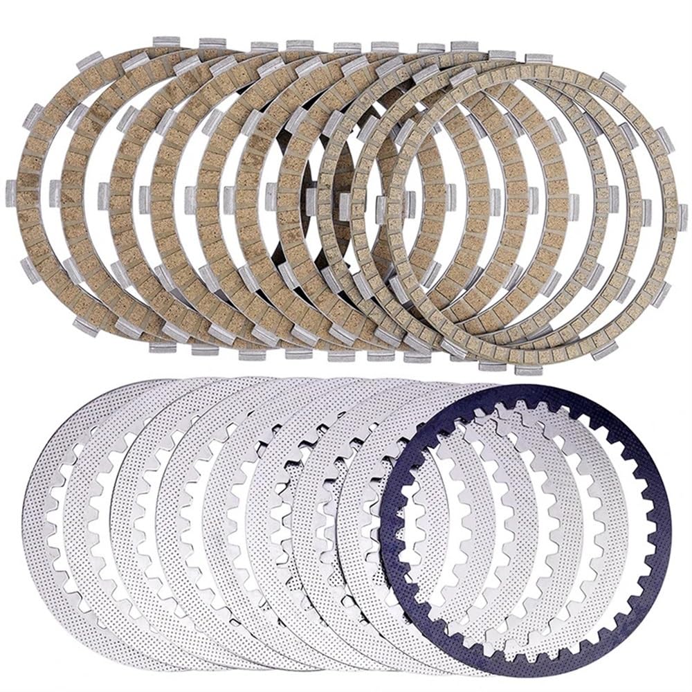 EHDFORJL Motorrad Teil Kupplung Platten & Stahl Reibung Disc Kit Compatible with FLHFB FLHTP FLHT FLHTCU FLTRX FLTRK von EHDFORJL