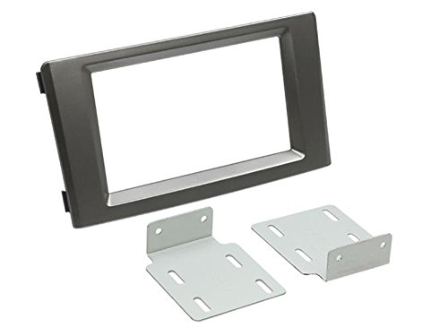 2 DIN Radioeinbauset Blende Radioanschlusskabel Antennenadapter Komplettset für Iveco Daily IV V 2006-2014 dunkelgrau von EHO