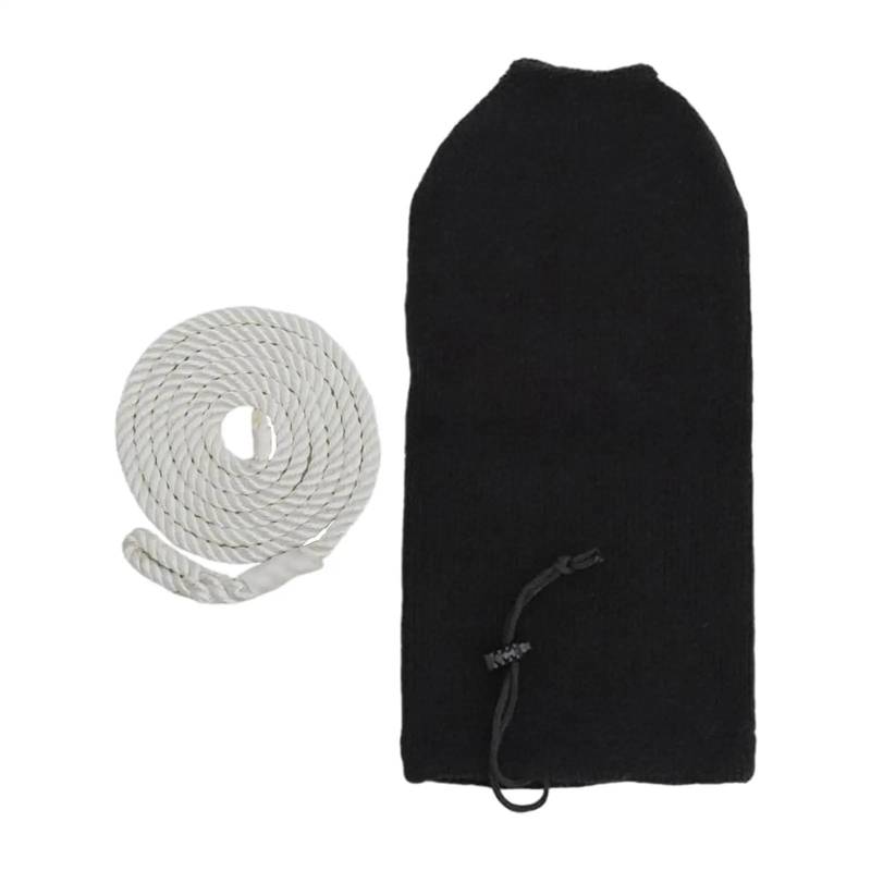 Abdeckplanen für Boote G2/G3/G4/G5 Boot Kotflügel Abdeckung Schutz Anti-Kollision Ball Hülse Schutz Marine Yacht Stoßstange Kotflügel Abdeckung Boot abdeckplane(G3 White Rope) von EHYSYN