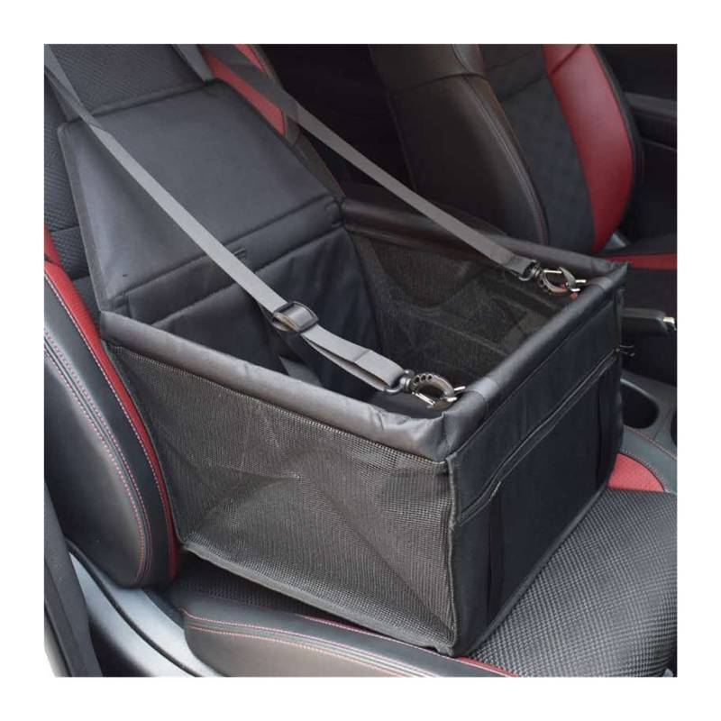 EHYSYN Autositzbezüge Autositzbezug für Hunde, Faltbare Hängematte, Haustier-Reisetasche, Transport von Katzen und Hunden Hundedecke(Style2 Black) von EHYSYN