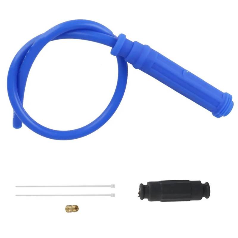 EHYSYN Ignition Coil Lridium Kabel Zündkerze Motorrad Lgnition Spule Universal Für Dirt Bike Racing Go Kart ATV Roller Moto Zündkerzen(Blue) von EHYSYN