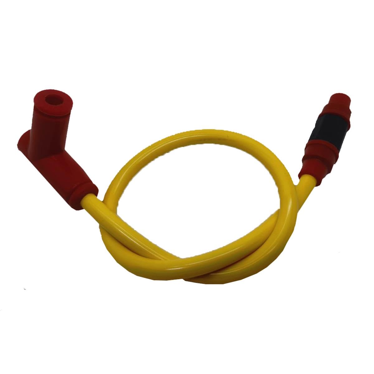 Ignition Coil 8,8mm Dual Core Rennen Power Zündspule Zündung Zündkerze Fit Für Honda Für Yamaha Für Suzuki Iridium Draht Zündkerzen(Yellow) von EHYSYN