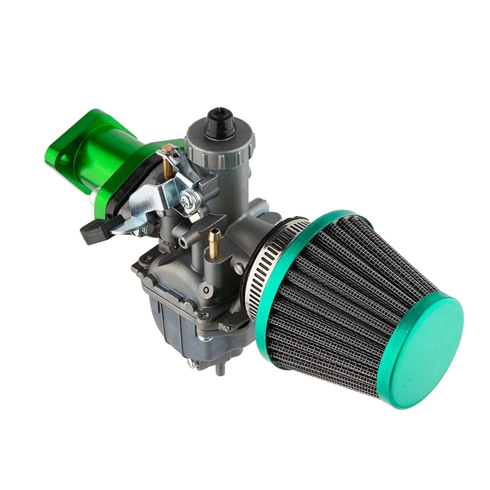 Ignition Coil Vergaser für Predator 212cc 196cc für Coleman CT200U BT200X Mini Bike Klon Motor Luftfilter Zündkerzen(GREEN) von EHYSYN