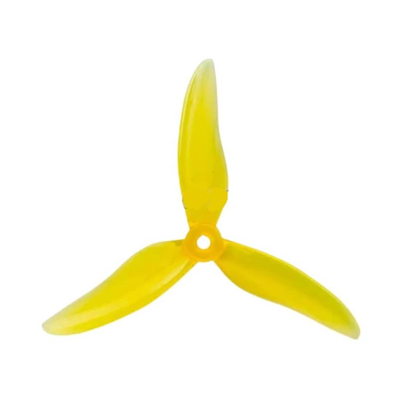 24 Stück 12 Paar 5 Zoll 3-Propeller kompatibel mit RC-Drohnen FPV Racing Freestyle Kompatibel mit 2207 2306 Motoren Nazgul5 LAL5(12 pair Yellow) von EHxCUF