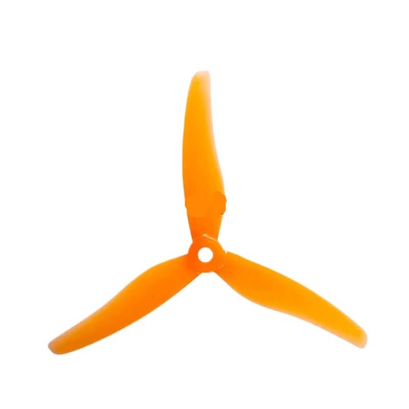 24er Pack 12 Paar 5 Zoll 3 Tri Propeller CW CCW Kompatibel mit bürstenlose Motoren FPV Racing Drones kompatibel mit 51433(12 pair Orange) von EHxCUF