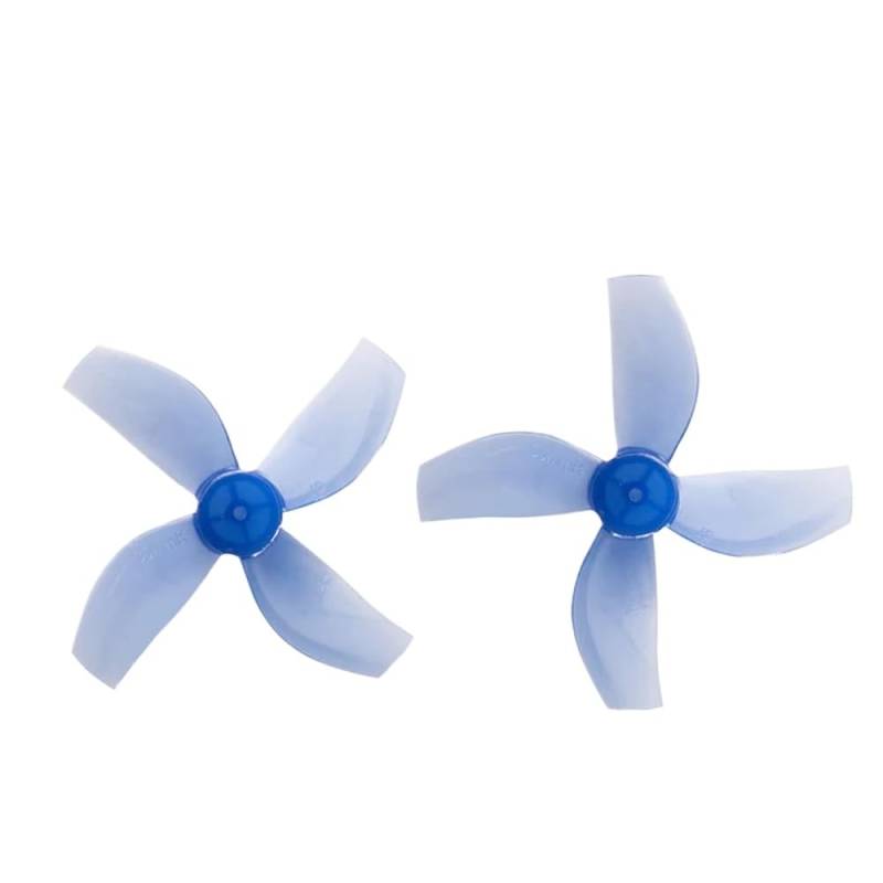 4 Paar 35-mm-4-Propeller Kompatibel mit RC-Flugzeuge, kompatibel mit 1S Coreless-Brushless-Motoren mit 1-mm-Wellenloch und 1,4-Zoll-Scheibendurchmesser(Blue 4pair) von EHxCUF