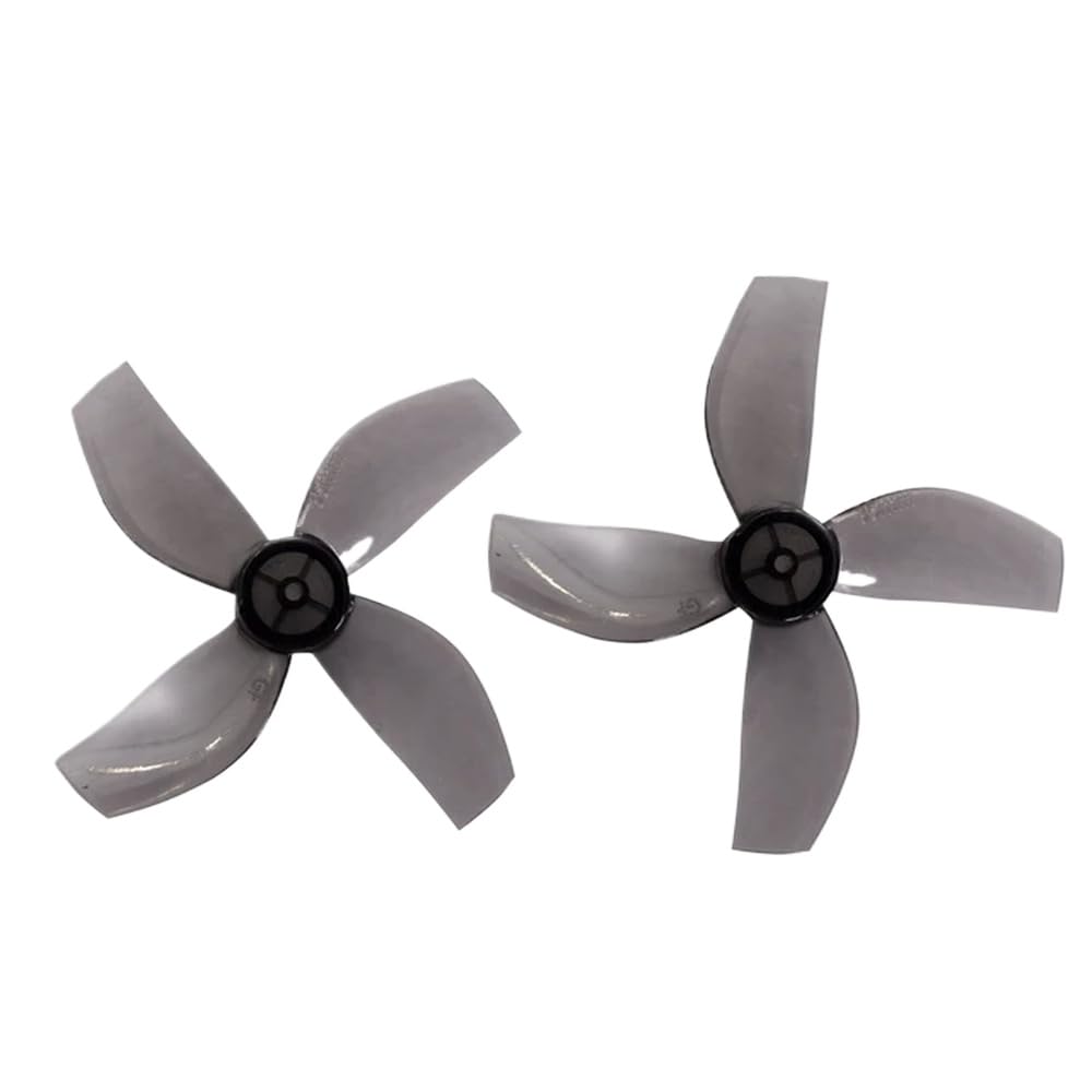 4 Paar 35-mm-4-Propeller Kompatibel mit RC-Flugzeuge, kompatibel mit 1S Coreless-Brushless-Motoren mit 1-mm-Wellenloch und 1,4-Zoll-Scheibendurchmesser(Gray 4pair) von EHxCUF