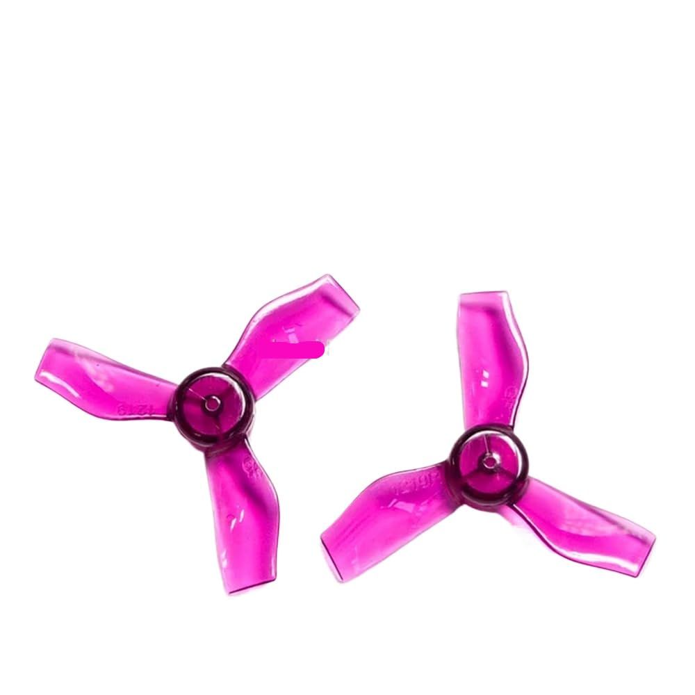 4 Paar 8 Stück 1,5 mm 3 Propeller kompatibel mit bürstenlosen Hohlbechermotoren Kompatibel mit RC-Drohnen und Flugzeuge 40 mm Welle CCW CW 1635 1,6 x 3,5 x 3,5 mm(Purple 4Pair) von EHxCUF