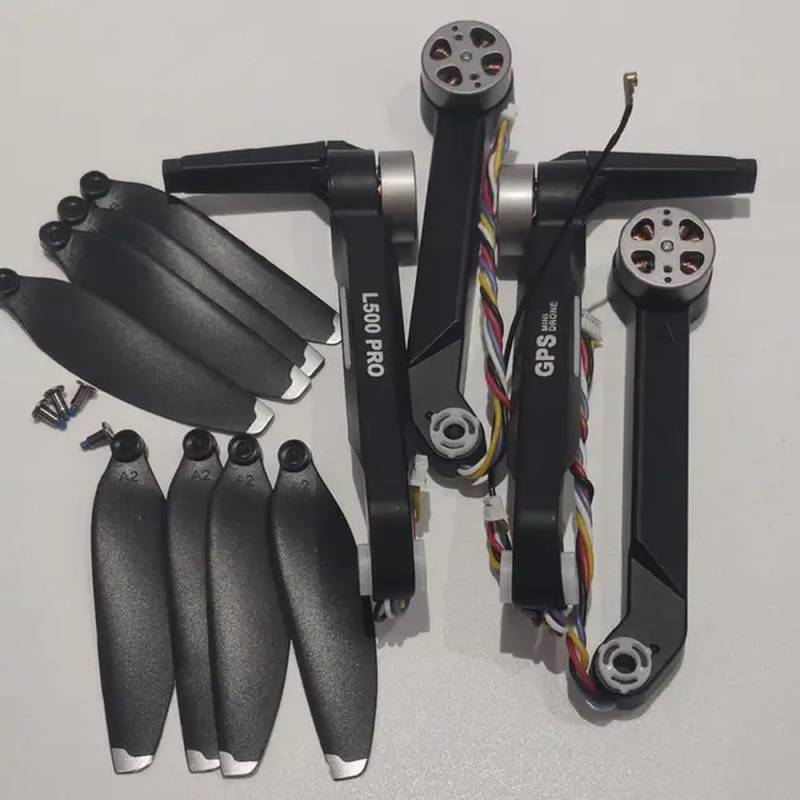 L500Pro Bürstenlosen Motor Ersatzteile Arm Zubehör Kit Kompatibel mit CW CCW Propeller Kompatibel mit L500 Serie(Set 01) von EHxCUF