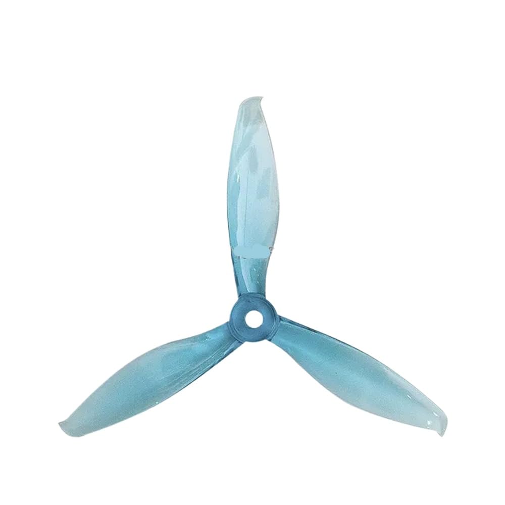 Stil 5149 5,1 x 4,9 FPV PC 3 Propeller 2 Paar 6 Farben CW CCW Kompatibel mit Speed ​​Racing Drone kompatibel mit verschiedenen Modellen(Blue 2pair) von EHxCUF