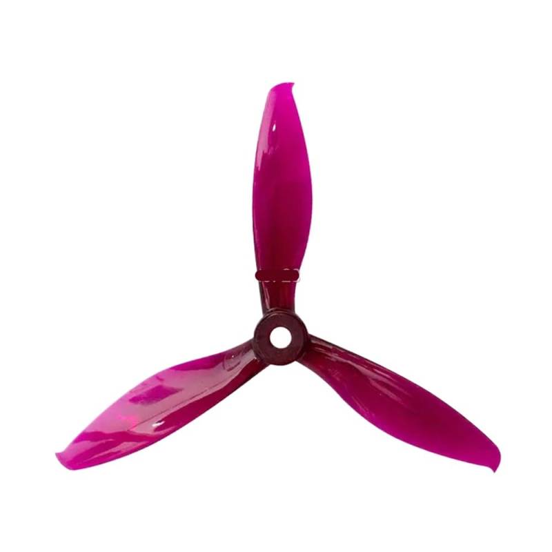 Stil 5149 5,1 x 4,9 FPV PC 3 Propeller 2 Paar 6 Farben CW CCW Kompatibel mit Speed ​​Racing Drone kompatibel mit verschiedenen Modellen(Purple2pair) von EHxCUF