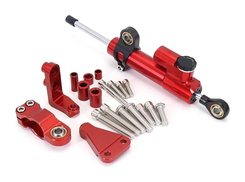 Lenkungsdämpfer Motorrad Für A&prilia RS660 RS 600 2021-2023 Lenkung Stabilisieren Montage Halterung Kit Motorrad Lenkung Dämpfer Stabilisator(X-5) von EIDASH