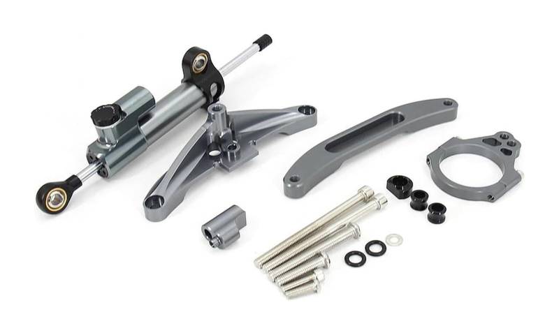 Lenkungsdämpfer Motorrad Für FZ1 Für FAZER 2006-2015 Lenkung Stabilisieren Montage Halterung Kit Motorrad Lenkung Dämpfer Stabilisator(X-14) von EIDASH