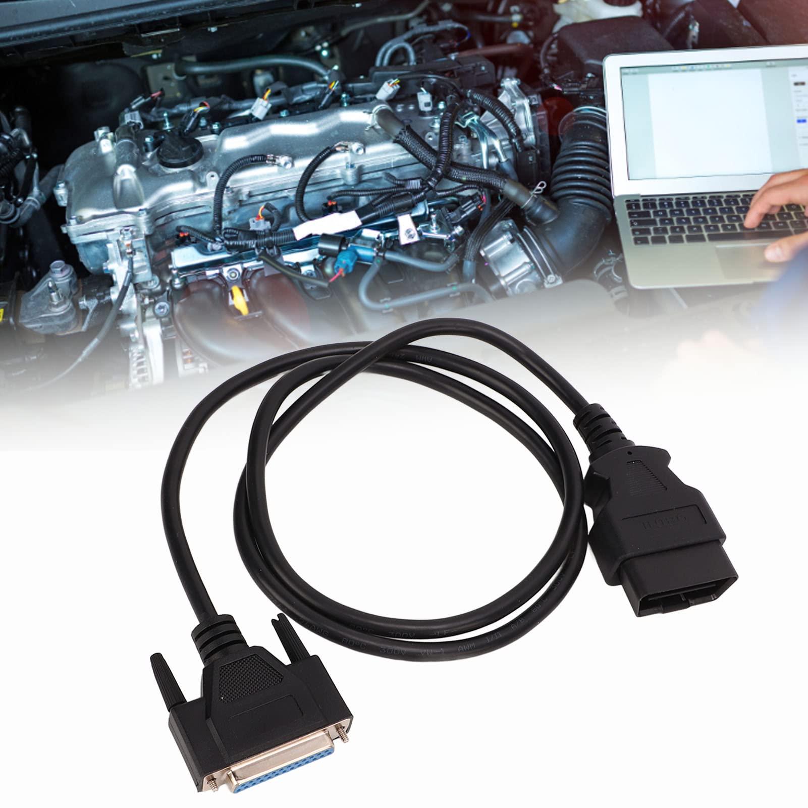 OBDII OBD2 CAN-Hauptkabel-Diagnosekabel EAC0093L01A Ersatz für Snap-On Ethos EESC312 93L von EIMSOAH