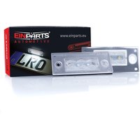 EINPARTS Kennzeichenleuchte LED EP109OE  AUDI,A3 Schrägheck (8L1),A4 Avant (8D5, B5) von EINPARTS