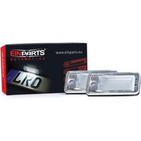 EINPARTS Kennzeichenleuchte LED EP18  AUDI,A6 Avant (4G5, 4GD, C7),A6 Avant (4F5, C6),A3 Schrägheck (8P1),A4 Avant (8ED, B7),A3 Sportback (8PA) von EINPARTS