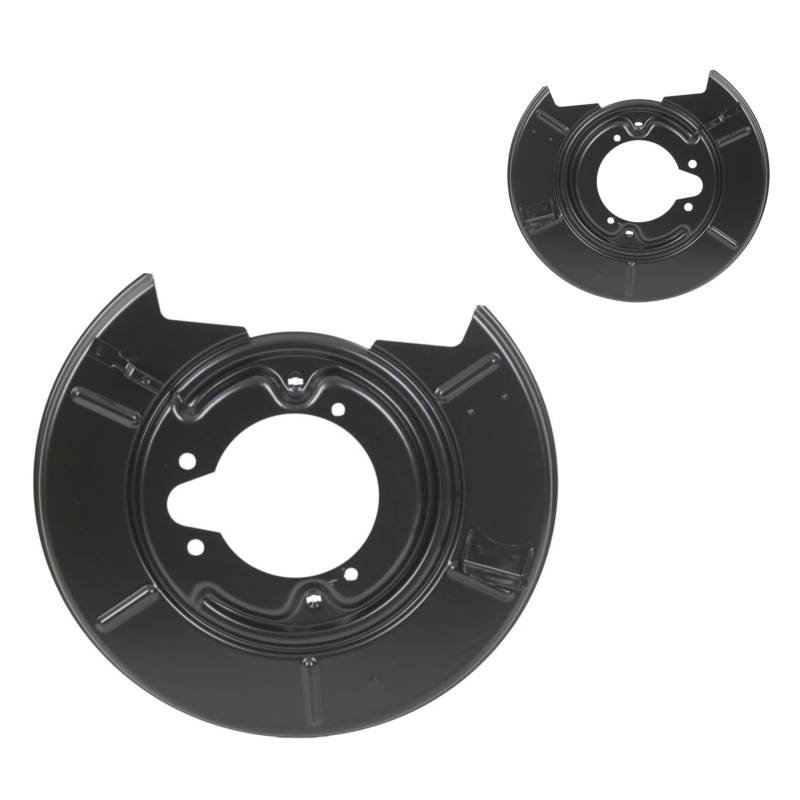 2x Ankerblech Spritzblech Bremsscheibe Hinterachse links rechts für 3er Compact E36 Z3 Roadster E30 von EISENFELS