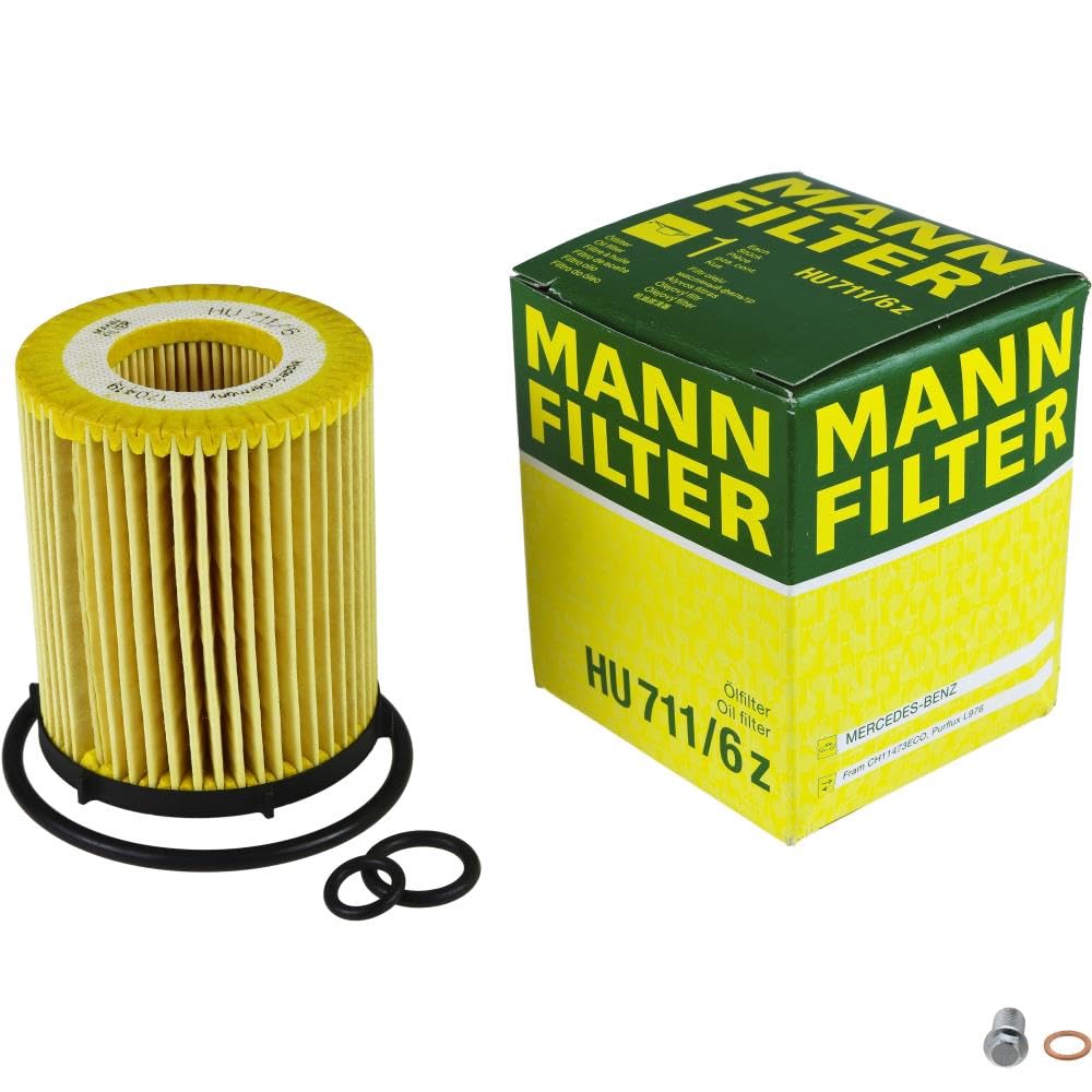 EISENFELS Filter Set erstellt mit MANN-FILTER Ölfilter HU 711/6 z, Verschlussschraube von EISENFELS