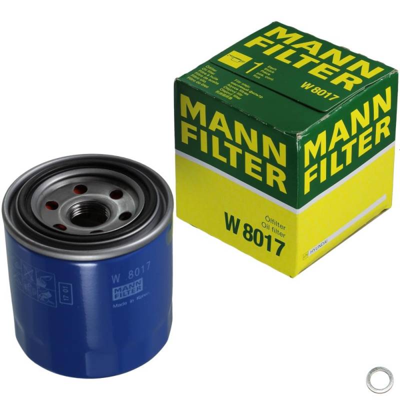 EISENFELS Filter Set erstellt mit MANN-FILTER Ölfilter W 8017, Dichtring von EISENFELS