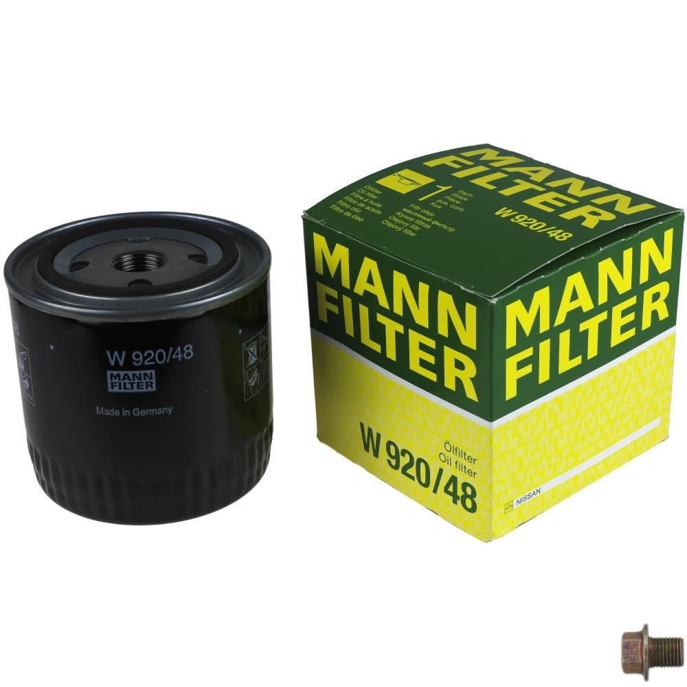 EISENFELS Filter Set erstellt mit MANN-FILTER Ölfilter W 920/48, Verschlussschraube von EISENFELS