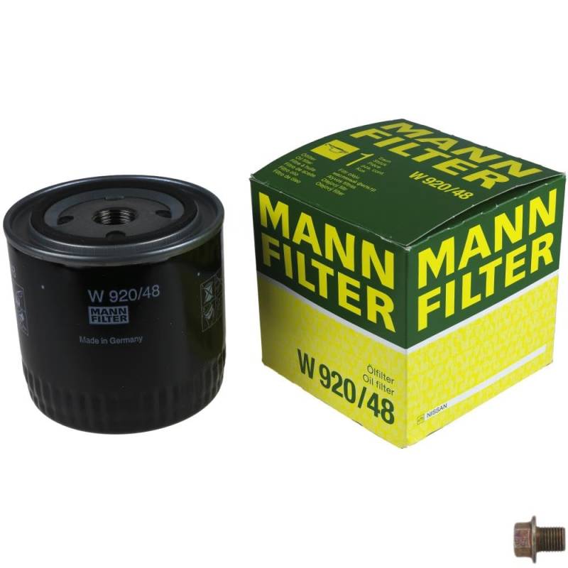 EISENFELS Filter Set erstellt mit MANN-FILTER Ölfilter W 920/48, Verschlussschraube von EISENFELS