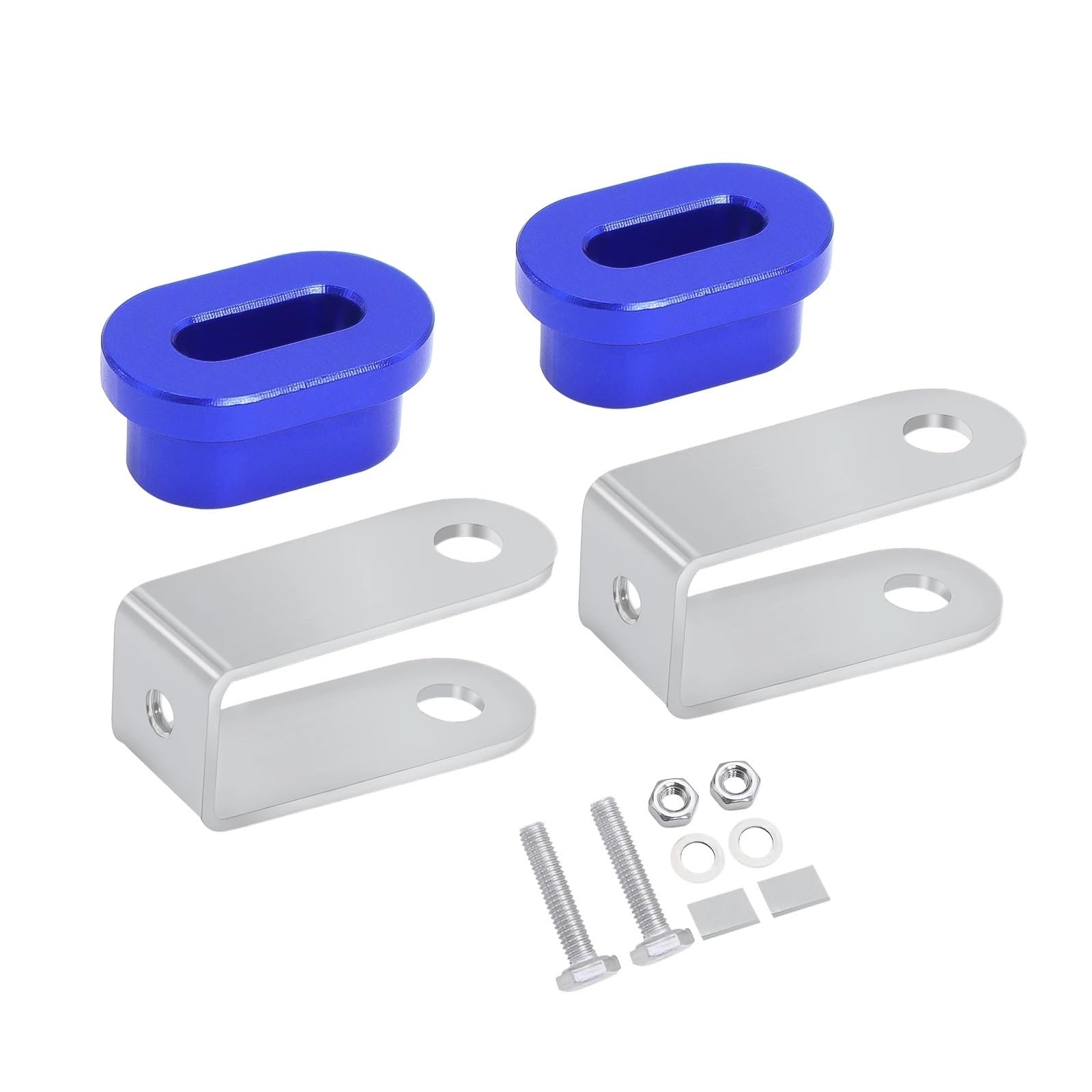 EIWOFER Kettenspannungseinsteller-Set aus Aluminium 7075, kompatibel mit LOSI-1/4 PROMOTO-MX MOTORRAD RTR, FXR-LOS06000 Kettenelastikeinsteller LOS262002 (Color : Blue) von EIWOFER