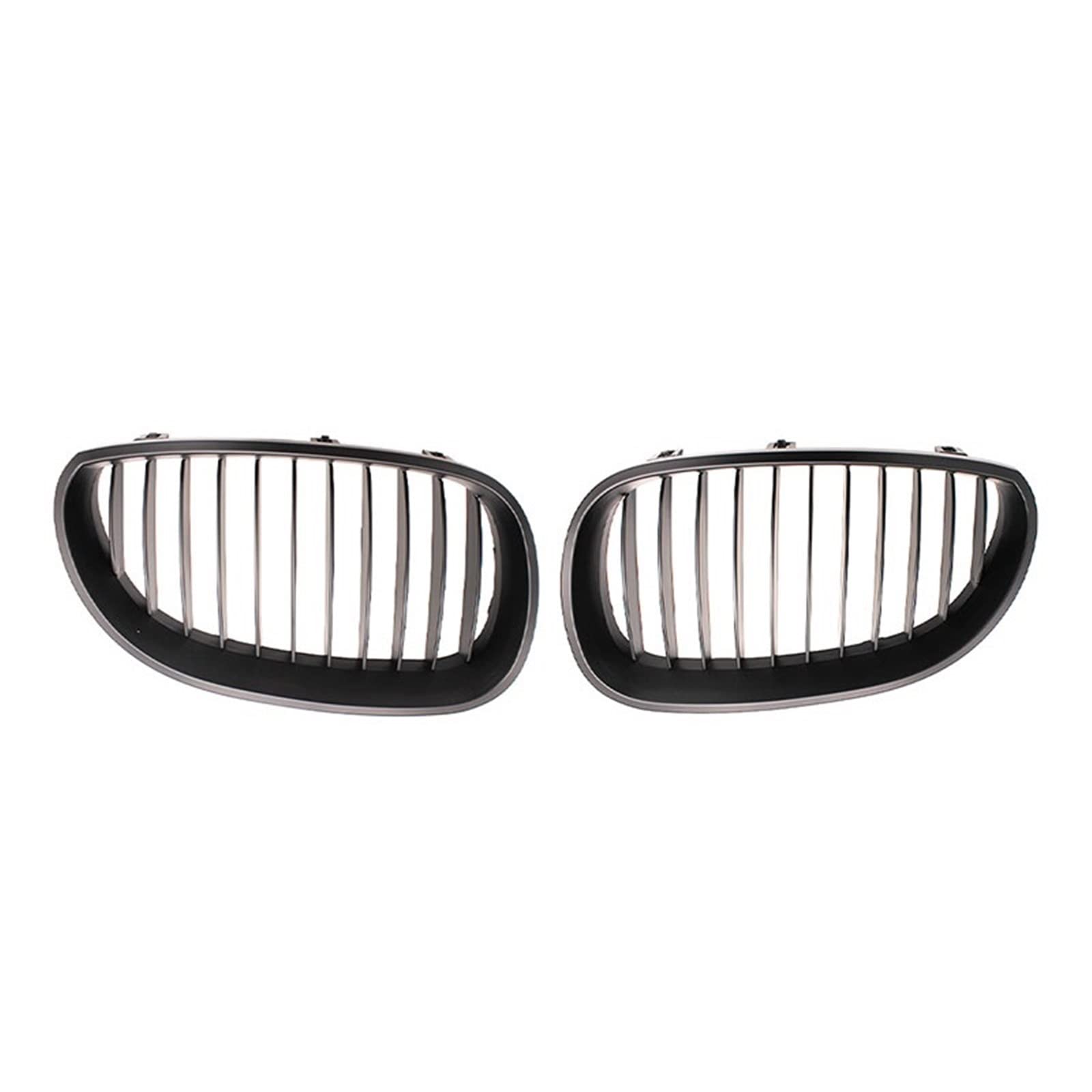 Frontgrill Einsatz Auto Front Sport Grill Nierengitter Grill Für 5er 2003-2010 KüHlergrill(Gloss 1) von EKEGUY