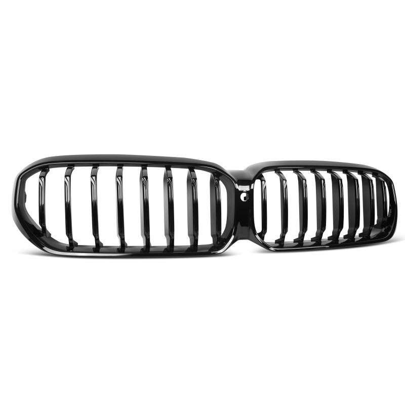 Frontgrill Einsatz Für 5er G30 2020–2022 Limousine Auto-Frontstoßstangengrills Nierengitter KüHlergrill(1 Black) von EKEGUY