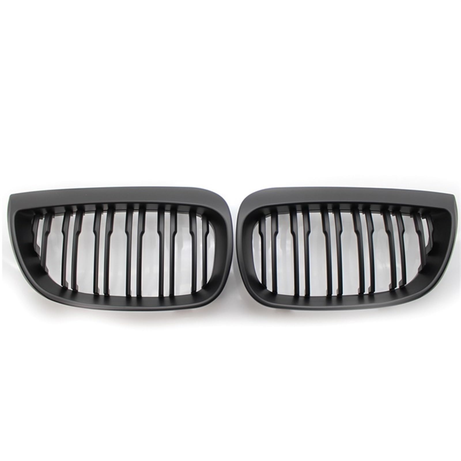 Frontgrill Einsatz Für E81 E87 120d 120i 130i Auto Grill Front Niere Grille Racing Grills Glanz Schwarz M Grille 2004-2006 Auto Gitter KüHlergrill(Matte Black) von EKEGUY