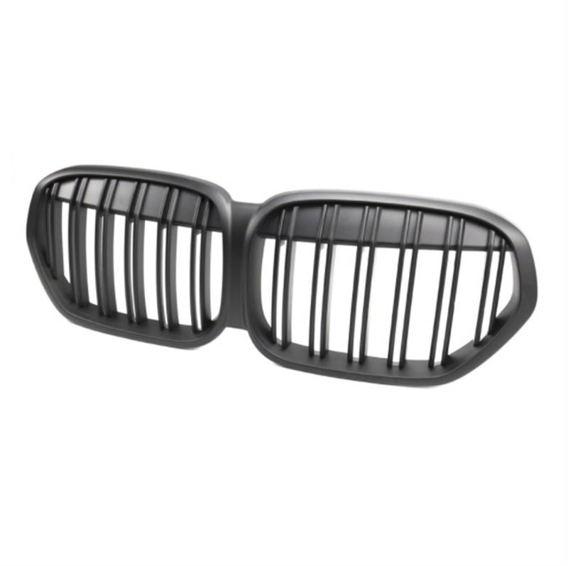 Frontgrill Einsatz Für X1 F49 2020-2022 Frontgitter Nierengrill Frontstoßstangengitter KüHlergrill(Matte Black) von EKEGUY