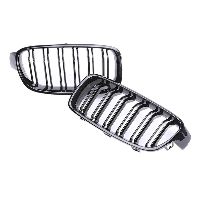 Frontgrill Einsatz Unterer Grill Vorderer Grill Nierengrill Für 3er-Serie Für F30 F31 F35 2012–2018 KüHlergrill(Gloss) von EKEGUY