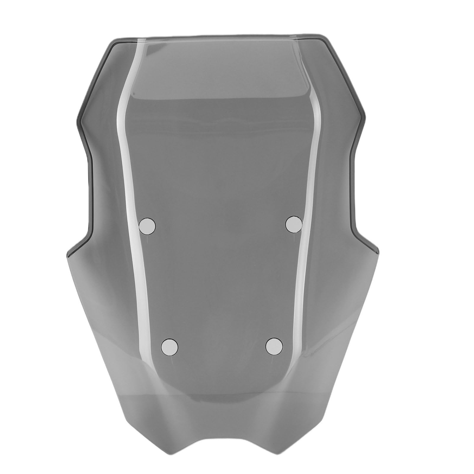 Windschild ABS Plastic Motorcycle Windshield WindScreen for for C400X 2019-2021 Windabweiser(Grey) von EKEGUY