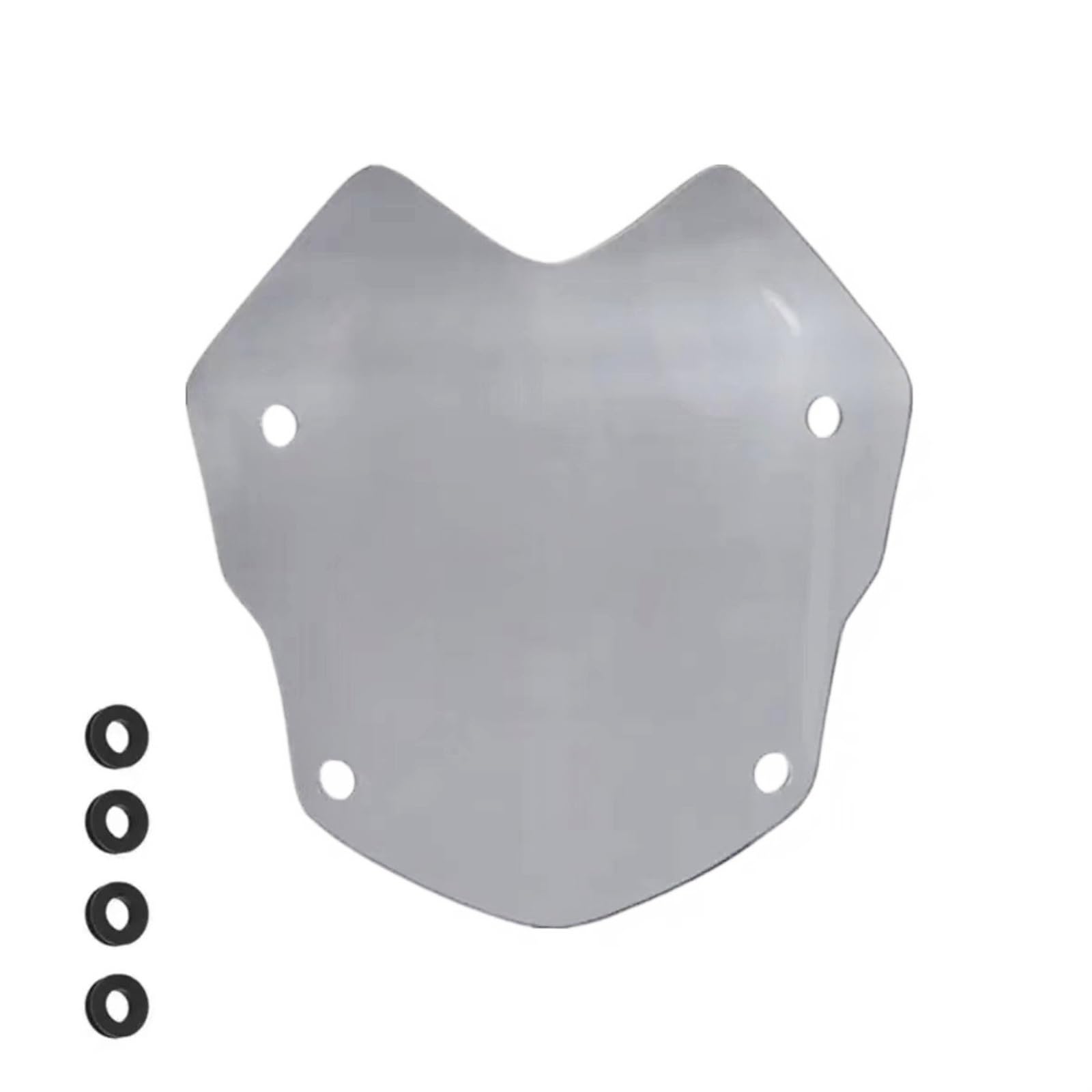 Windschild Für R1200GS Für R1250GS LC Für ADV Windschutz Windschutz Bildschirm Windabweiser(Hellgrau) von EKEGUY