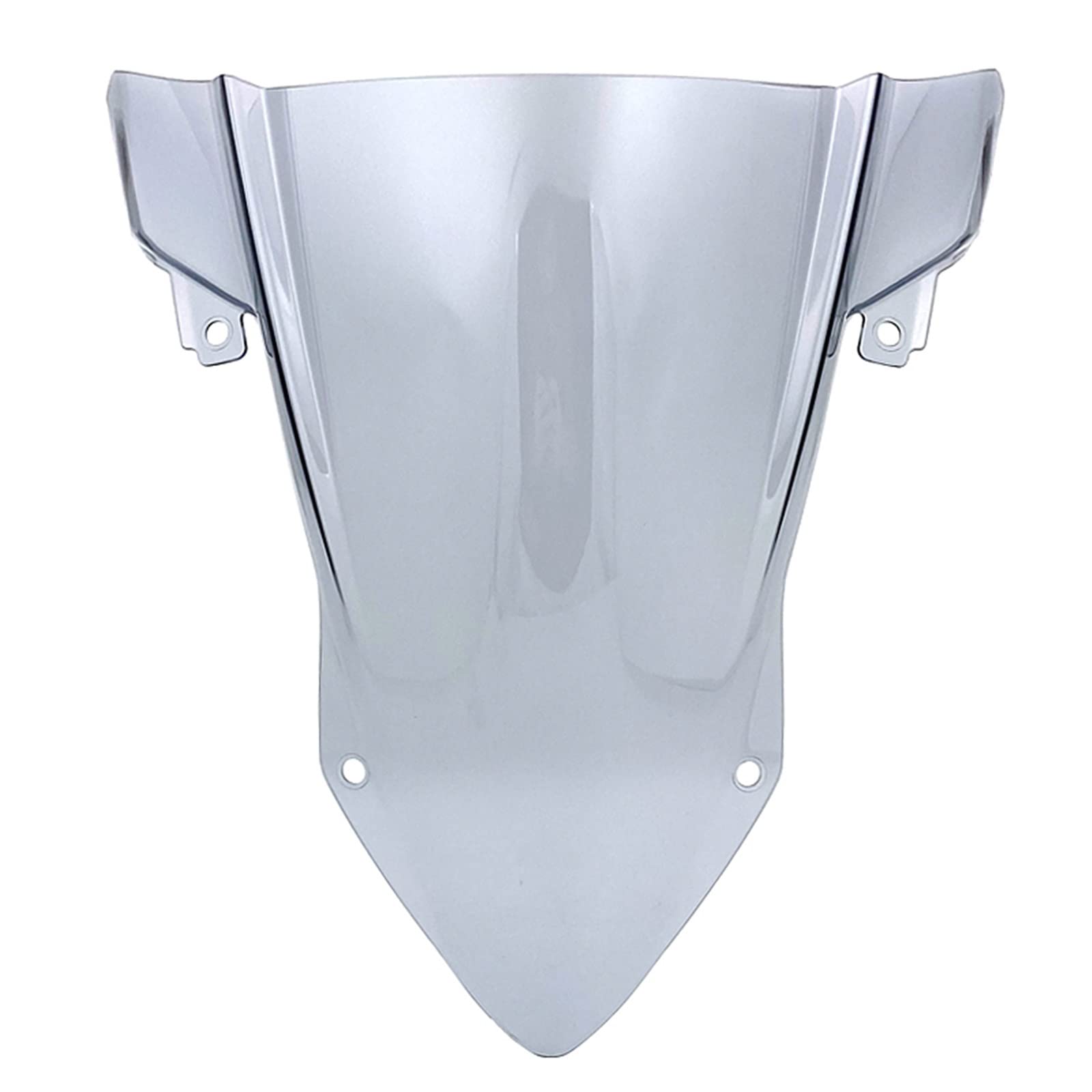 Windschild Für S1000RR 2019-2021 Motorrad Bildschirm Windschutzscheibe Windschutz Double Bubble Windabweiser(Hellgrau) von EKEGUY