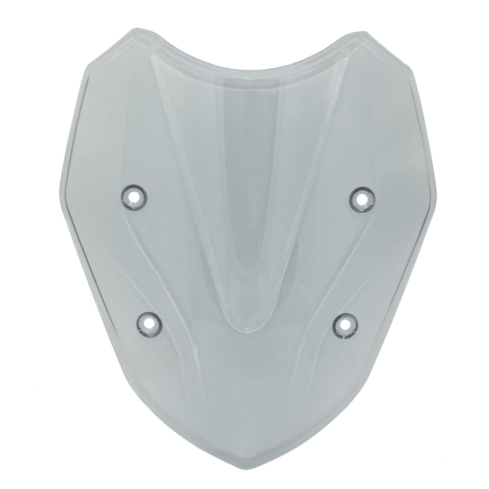 Windschild Motorrad Double Bubble Windschutzscheibe Für S1000XR K49 2015–2019 Windabweiser(Smoke Grey) von EKEGUY