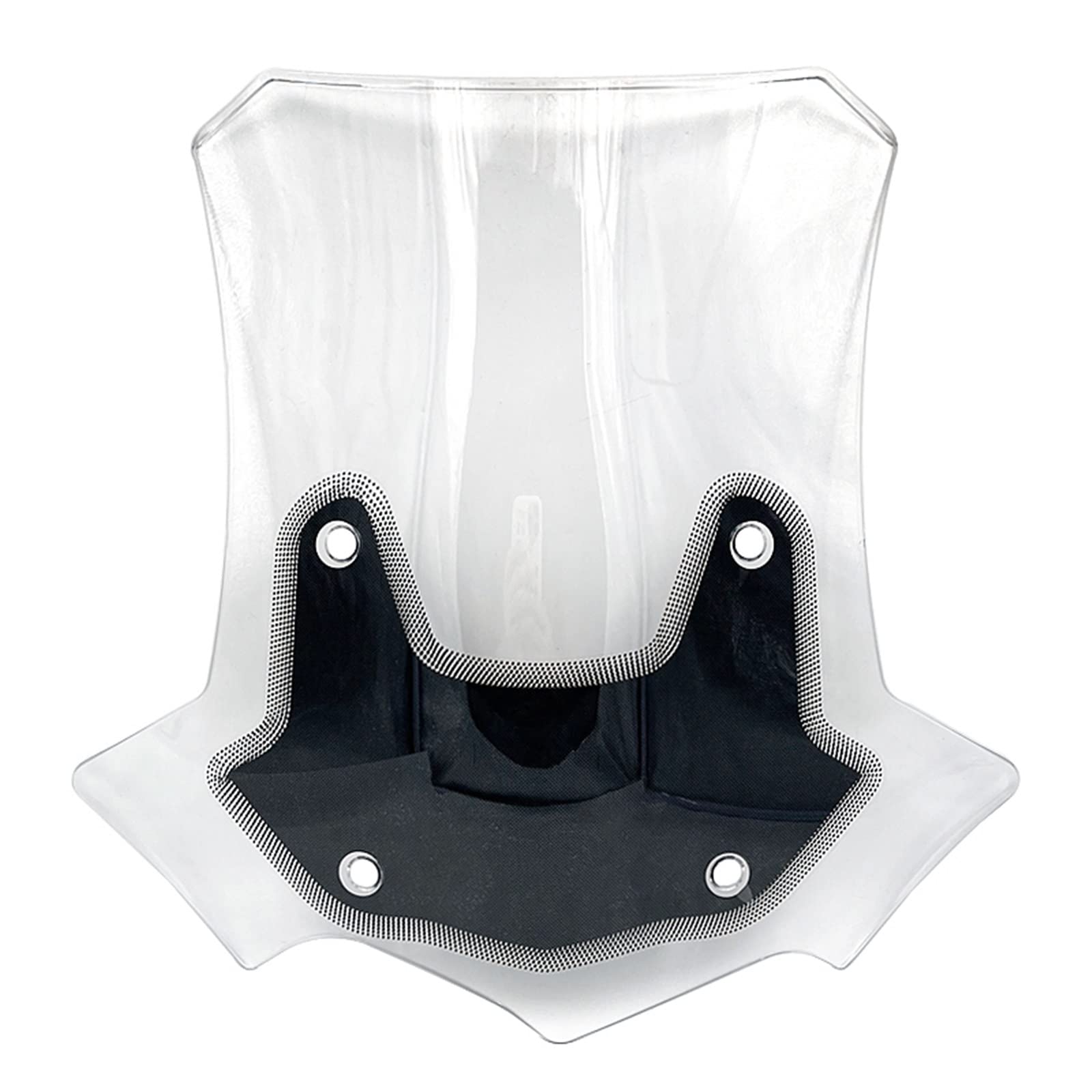 Windschild Motorrad Windschutzscheibe Windschutzscheibe Deflektor Schutz Für F850GS Für Abenteuer Windabweiser(Transparent) von EKEGUY