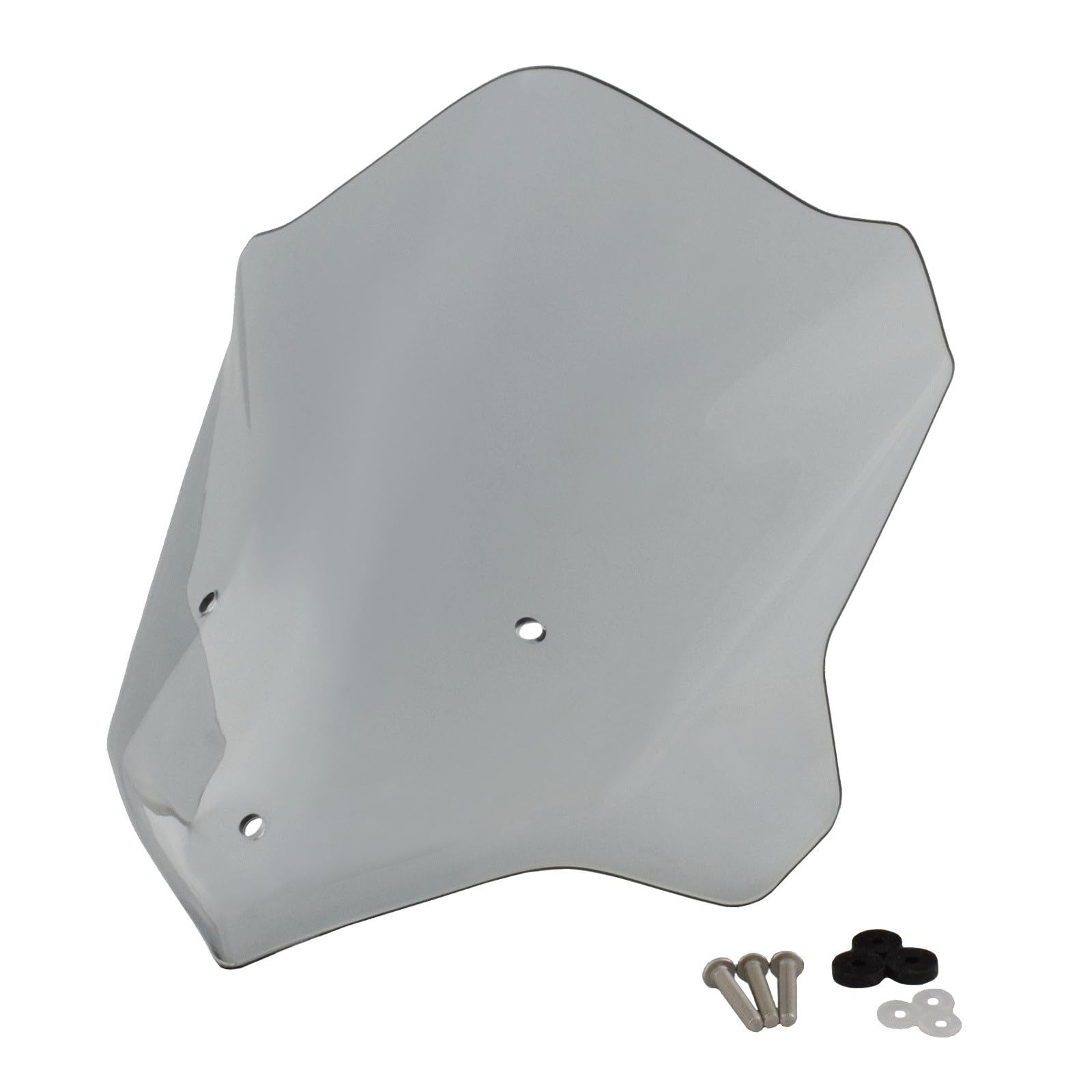 Windschild Racing Motorrad Windschutzscheibe Windschutzscheibe Schild Für F800R 2015–2020 Windabweiser(Smoke Grey) von EKEGUY