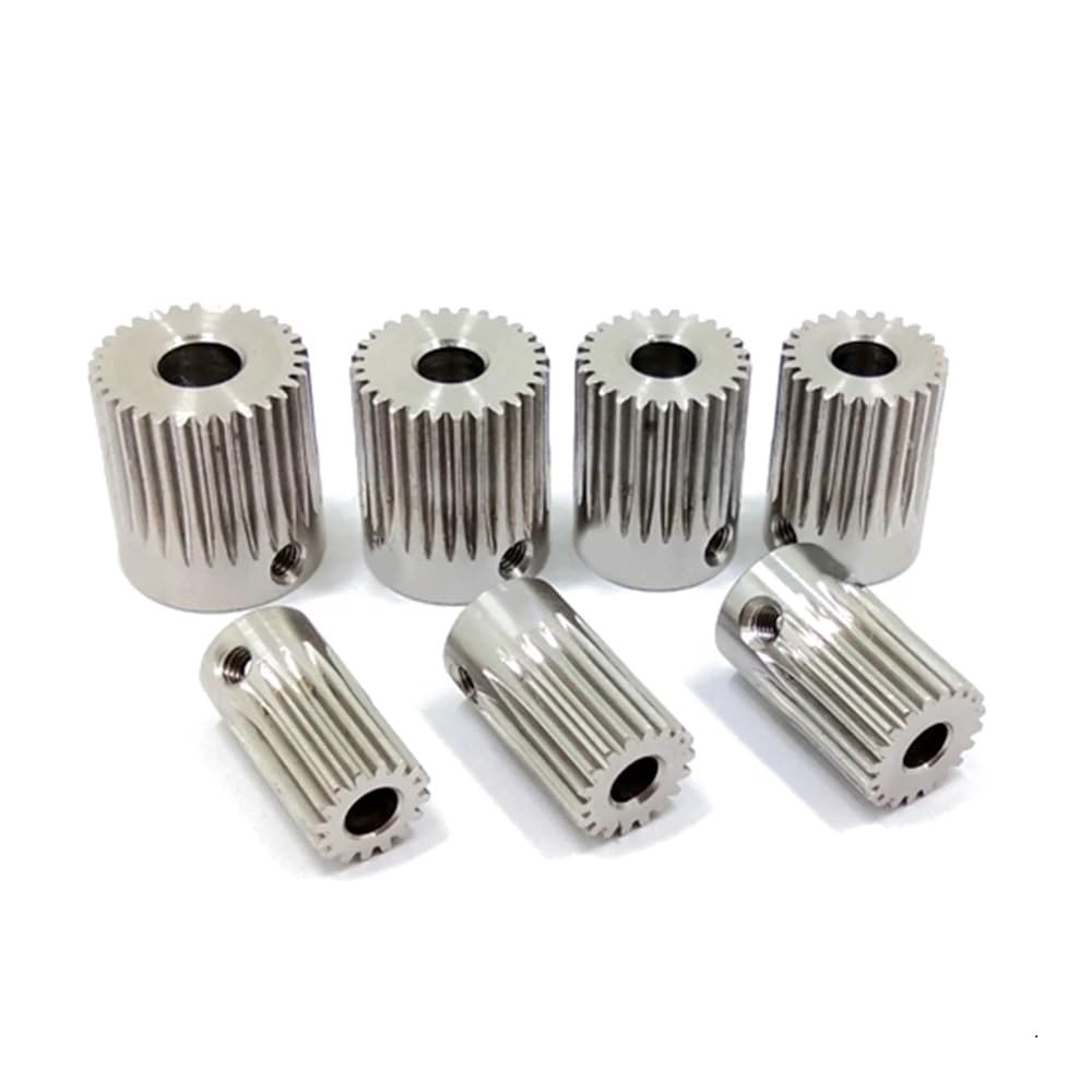 0.5M Precision Stainless Steel Gear 304 16/18/20/24/28 Teeth electronic starter Model Gear 5/6mm EKFBQBGW(4mm,16 Teeth-THICK 18mm) von EKFBQBGW