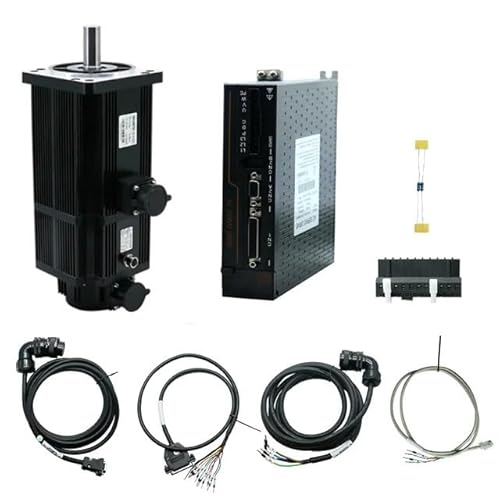 1.8KW 220V AC 3000Rpm 6Nm Nema42 Servo electronic starter Kit 110ST M06030 With Hybrid Servo Drive T3DF L30F EKFBQBGW(With Brake) von EKFBQBGW